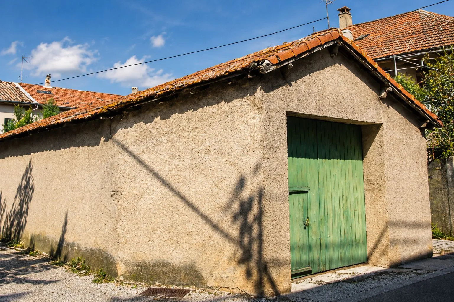 La grange avant travaux, à Sorgues